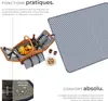 Panier pique-nique USEDOM pour 4 personnes - marron Voir les images du produit 3