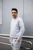 NEO TOOLS Male Strickpullover mit Rundhals Grau Melange - Produktbild-Vorschau 2