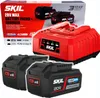 Skil 20V 2 x Akku 3104 AA 4,0Ah +1 x Ladegerät 3122 AA 2,4A Produktbild-Vorschau 2