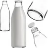 KADAX Bouteilles de lait 1L avec couvercle, Bouteilles de Voir les images du produit 1
