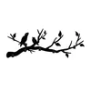 Wallity, Escaped Birds, wieszak ścienny i haczyki, czarny, Podgląd zdjęcia produktu 4