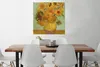 MuchoWow® Poster Sonnenblumen - Vincent van Gogh 75x75 cm - Produktbild-Vorschau 2