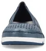 Rieker Damen Ballerinas L306514 Farbe: Blau Größe: 38 Produktbild-Vorschau 7