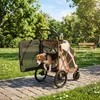 PawHut Hundewagen Faltbar Hundebuggy für mittelgroße Hunde Produktbild-Vorschau 8