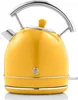 A yellow electric kettle with a silver handle and trim, shown on a white background. Náhled obrázku produktu