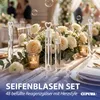 Seifenblasen Hochzeit 'Wedding Bubbles' 48er Set Produktbild-Vorschau 3