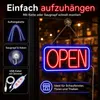 LED Neon Open Schild 42 x 23 cm mit Ein/Aus-Schalter, 12V Produktbild-Vorschau 4