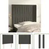 The Living Store Kopfteil mit Ohren Dunkelgrau Produktbild-Vorschau 10