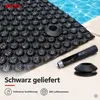 Solarfolie 549x274 cm Schwarz Noppenfolie Poolabdeckung Produktbild-Vorschau 12