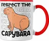 Trendation - Respect The Capybara Tasse Capybara Tier Produktbild-Vorschau 1