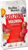 A bag of dog food with images of ingredients. Produktbild-Vorschau
