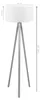 Opviq, Hochwertige Stehlampe, Gelb, 140 cm hoch | 100% MDF, Produktbild-Vorschau 3