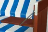 Strandkorb deVries Profi Ostsee Fehmarn - PE weiß - Modell Produktbild-Vorschau 2