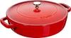 Staub Guss Bräter, rund Kirschrot 28 cm Produktbild-Vorschau 1
