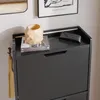 Oberfläche des SoBuy Schuhschranks mit Haken, Buch und Deko-Vase Voir les images du produit