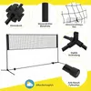 COSTWAY Siatka do badmintona na zewnątrz, siatka do Podgląd zdjęcia produktu 7