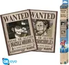 ONE PIECE - Set 2 Posters Chibi 52x38 - Wanted Mihawk & Produktbild-Vorschau 1
