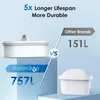 Waterdrop Wasserfilter Kanne, Wasserfilterspender mit 1×90 Produktbild-Vorschau 6