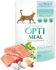 Optimeal Katzen-Nassfutter Forelle in Sahnesoße, 12x85 g Produktbild-Vorschau 2