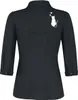 Banned Bluse Damen Snow Bird Shirt schwarz XXL Produktbild-Vorschau 2