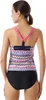 LULUWINGX Damen Tankini Badeanzug, Größe 2XL, Multicolour Produktbild-Vorschau 4