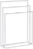 Robusto portasciugamani a 3 bracci bianco largo 40 cm - non Anteprima dell’immagine prodotto 2