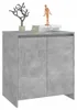 vidaXL Príborník betón sivý 70x41x75 cm odvodený výrobok z Náhľad obrázku produktu 4