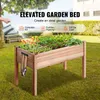 SucceBuy vyvýšený záhon z, 120 x 57 x 76 cm, drevený Náhľad obrázku produktu 2