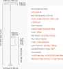 A diagram showing a white safety grab bar with dimensions and specifications. Anteprima dell’immagine prodotto