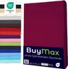 Buymax Topper Spannbettlaken Jersey Spannbetttuch 100% Produktbild-Vorschau 1