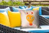 MuchoWow® Outdoor Kissen - Roboter - Glühbirne - Gesicht - Produktbild-Vorschau 4