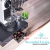 Intirilife Kaffee Kapselhalter mit 3 Schubladen in Schwarz Produktbild-Vorschau 2