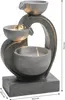 Dehner Gartenbrunnen Heart, ca. 72.5 x 45.5 x 32.5 cm, Produktbild-Vorschau 4