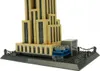 A close-up view of a Lego model of the Empire State Building. Voir les images du produit