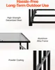 SucceBuy Metall Kaminholzregal, 1850x700x1800 mm Produktbild-Vorschau 3