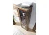 MASSIVMOEBEL24 Vitrine Altholz 60x35x190 mehrfarbig Produktbild-Vorschau 2