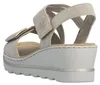 Rieker Damen Sandalette mit Plateau und Keilabsatz sehr Produktbild-Vorschau 4
