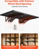 SucceBuy 2er-Set Garagenregal 1219x503x200 mm Produktbild-Vorschau 3