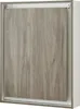 A close-up of a wall-mounted fold-down table with a wood-grain surface. Podgląd zdjęcia produktu