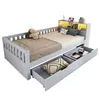 Merax Tagesbett Kinderbett 90x200cm mit Schubladen, Produktbild-Vorschau 3