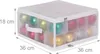 Relaxdays Weihnachtskugel Aufbewahrungsbox, 32 Kugeln, Produktbild-Vorschau 4