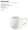 Espressotassen Set, Porzellan Espressotassen Set, Porzellan Produktbild-Vorschau 3
