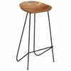 vidaXL Tabouret de bar 2 pcs. Bois massif acacia Voir les images du produit 9