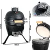 Kamado Grill Keramikgrill mit Deckel Ø32cm Thermometer bis Produktbild-Vorschau 9