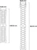 Two watch straps of different sizes are shown with dimensions indicated. Produktbild-Vorschau