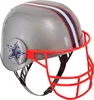 American Football Kinderhelm – Silber-Rot - Kindergröße Produktbild-Vorschau 1