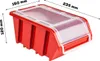 5 x Stapelbox Kunststoff Lagerboxen Stapelbar Stapelkiste Produktbild-Vorschau 2