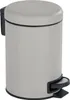 Wenko Kosmetikeimer LEMAN, 3 Liter, Rund, Taupe mattiert, Produktbild-Vorschau 1