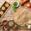 Relaxdays Ordnungsbox Bambus, schmale Aufbewahrungsbox ohne Produktbild-Vorschau 5
