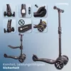 Kinder Roller Kinderscooter Dreiradscooter mit LED Räder, Produktbild-Vorschau 8